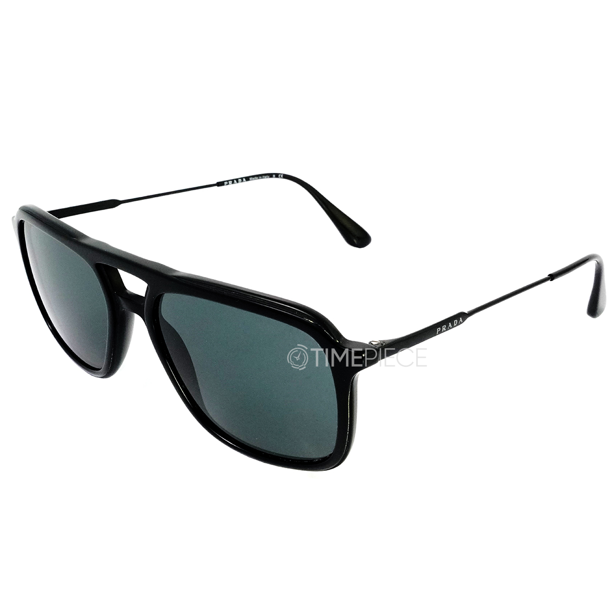 Prada Grey Square Mens Sunglasses PR 06VS 1AB1A1 54