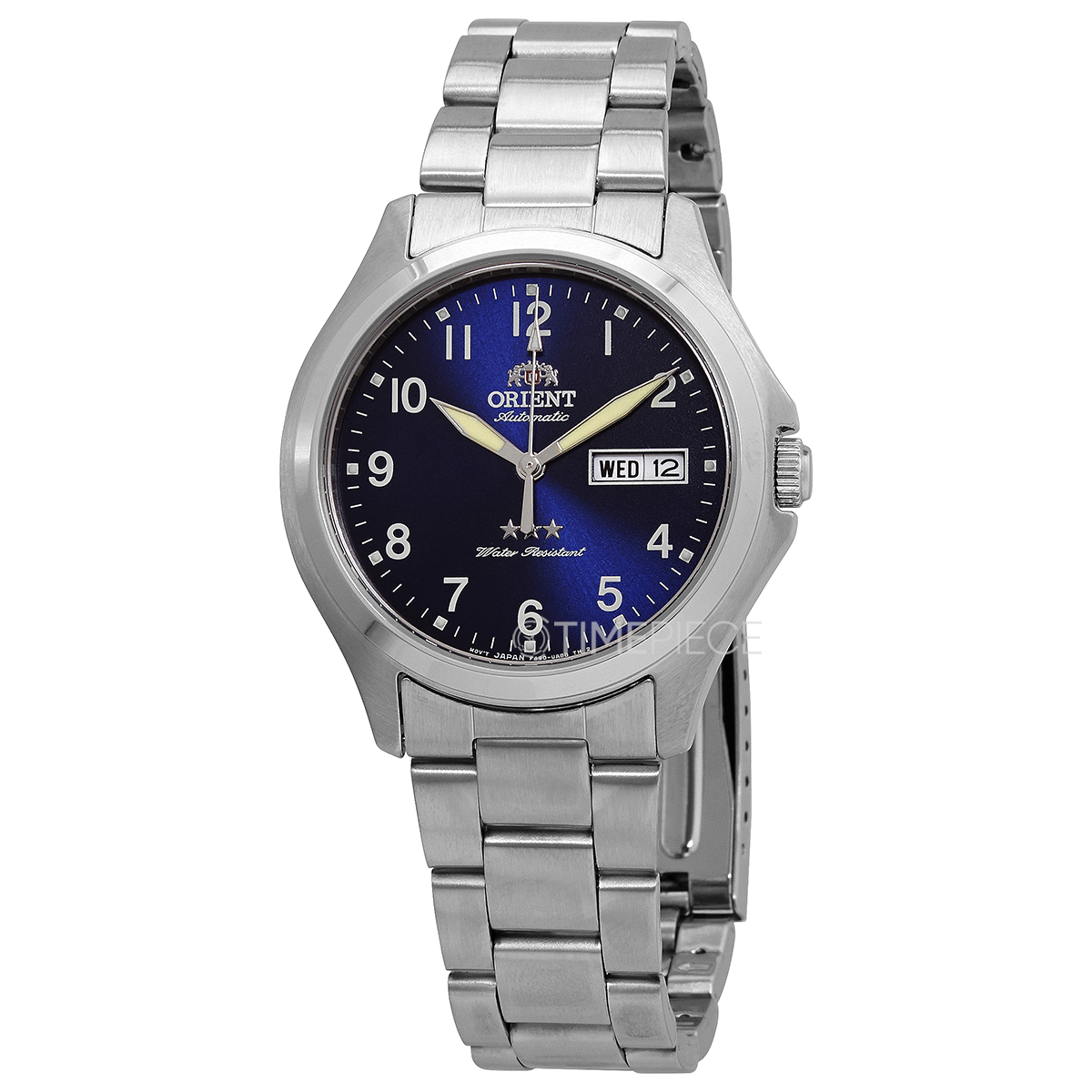 Orient Tristar Automatic Blue Dial Mens Watch RA AB0F14 L