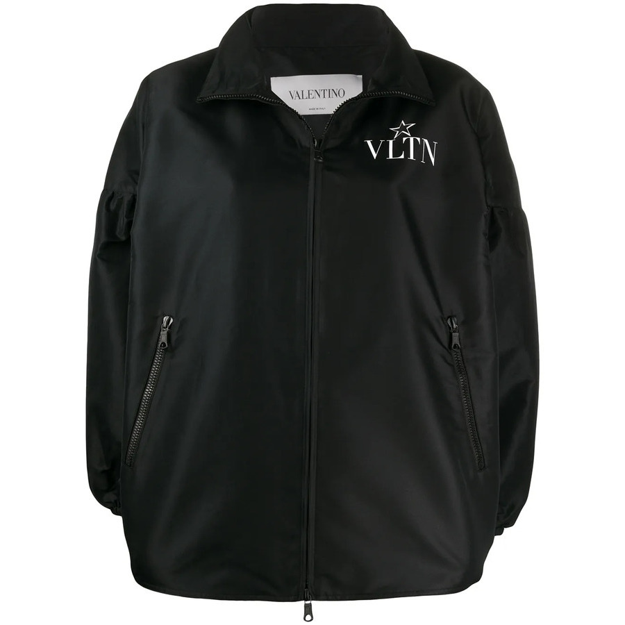 Valentino Garavani Logo Print Bomber Jacket