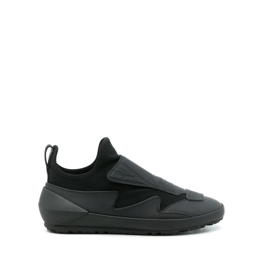 Ferragamo Womens Black Sneakers