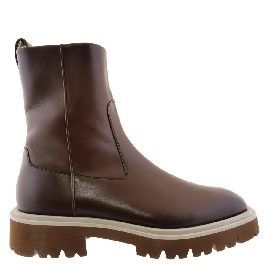 Ferragamo Leather Ankle Boots, Size 13