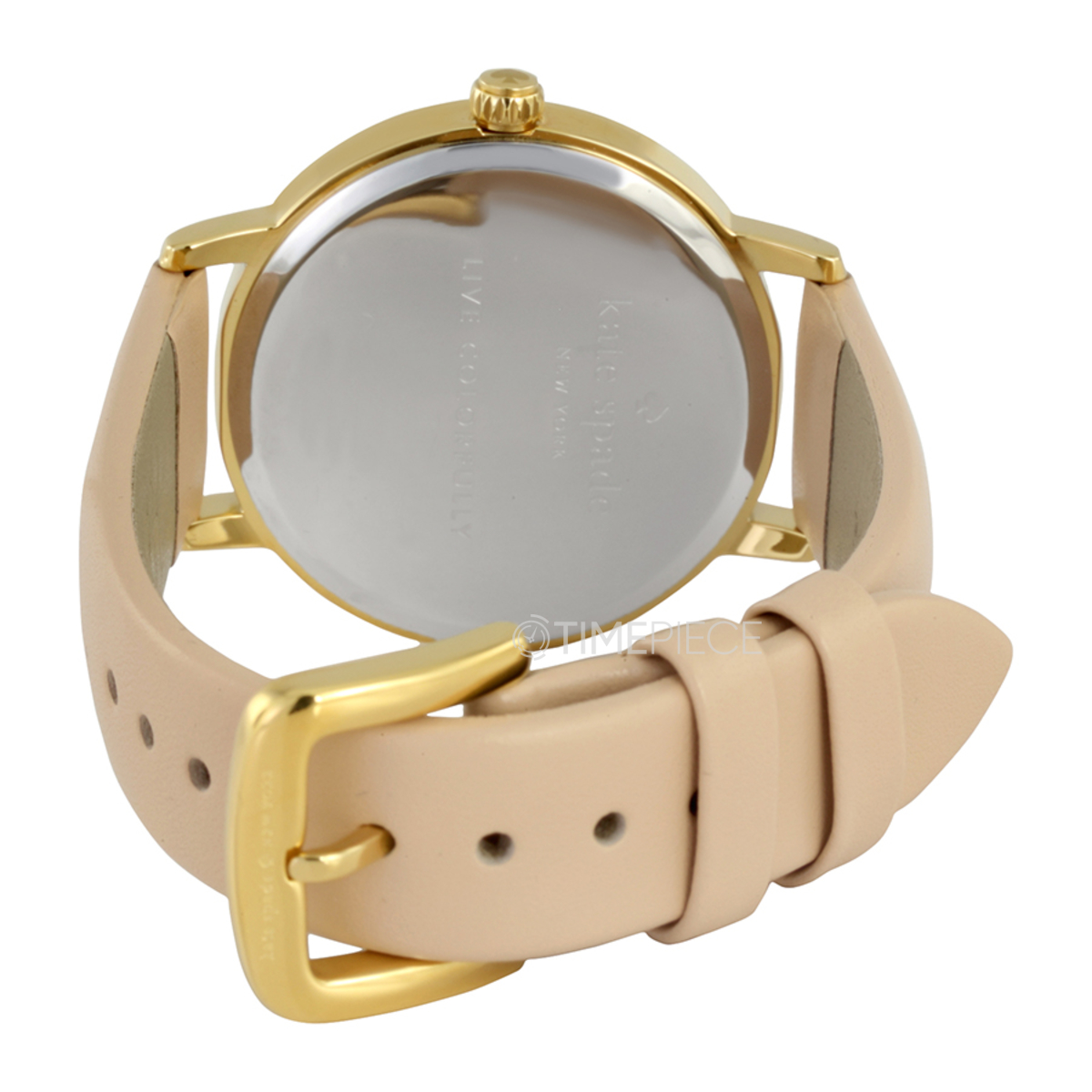 Kate Spade New York Vachetta Leather Grand Metro Watch