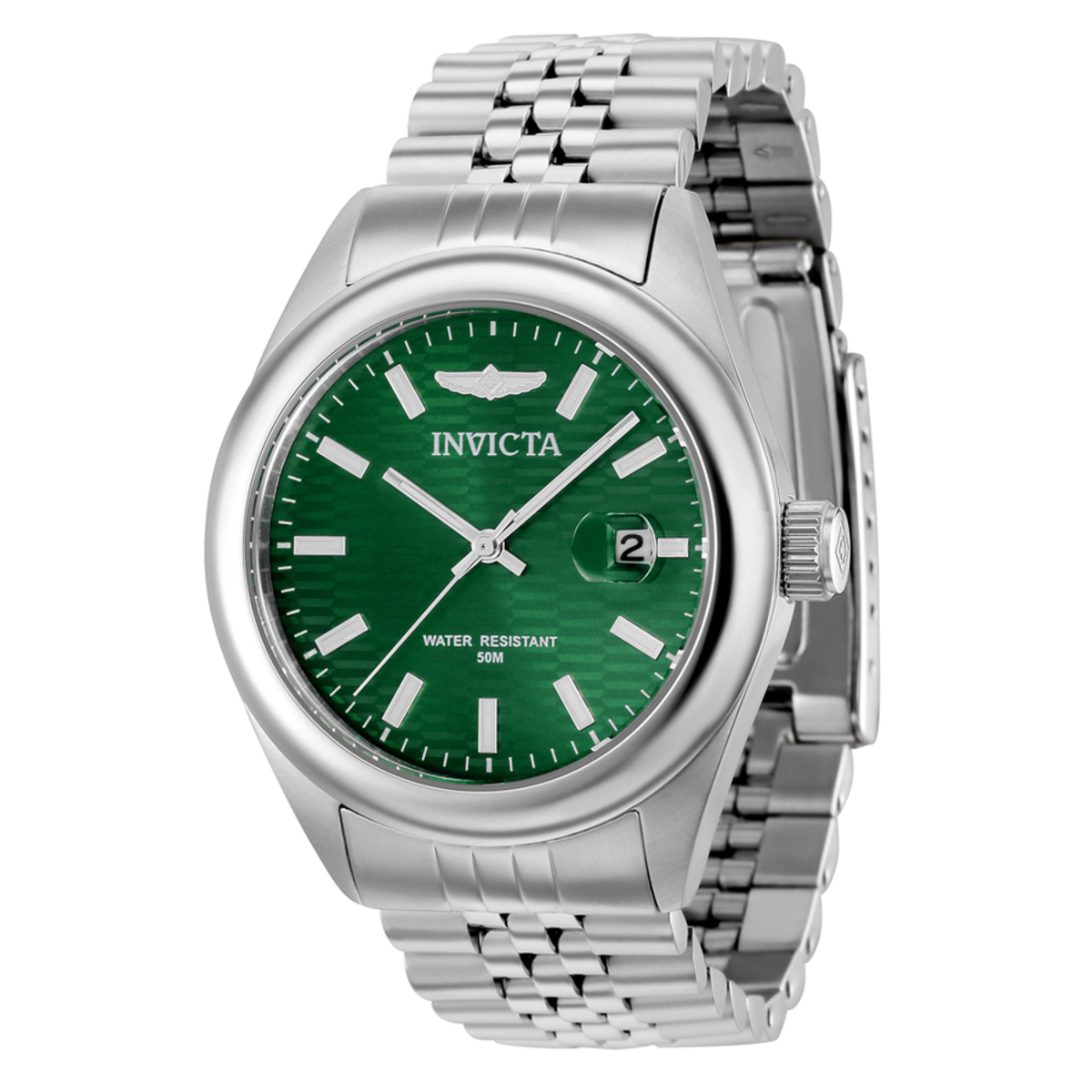 Invicta Aviator Quartz Green Dial Ladies Watch 38423