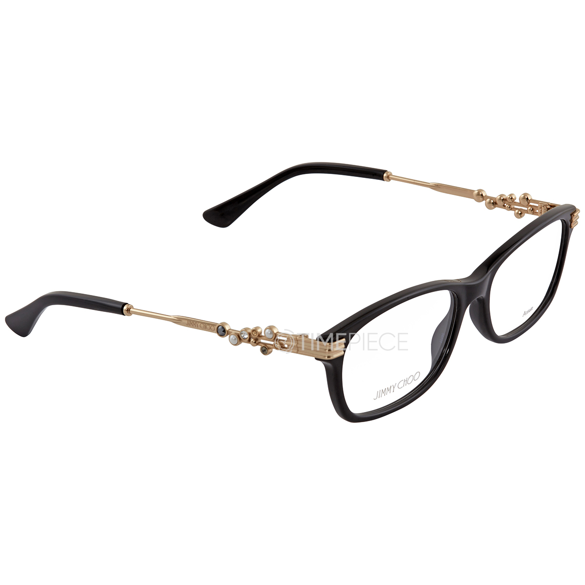 Jimmy Choo Ladies Black Square Eyeglass Frames Jc21108070054