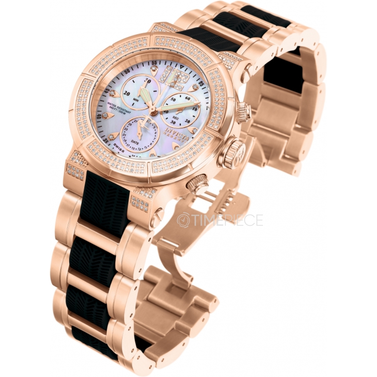 Invicta 0185 Ocean Reef Ladies Chronograph Quartz Watch