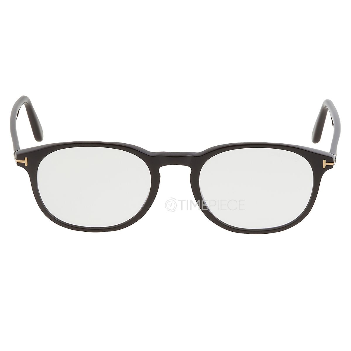 Tom Ford Mens Black Round Eyeglass Frames FT5680B00151