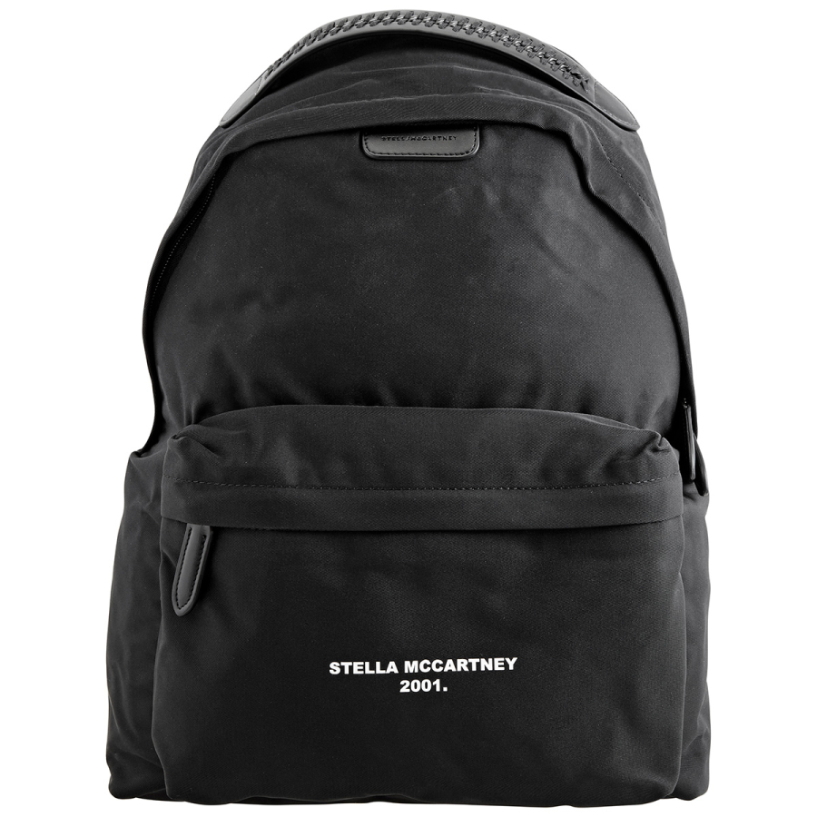 Stella McCartney Falabella Logo Black Ladies Backpack