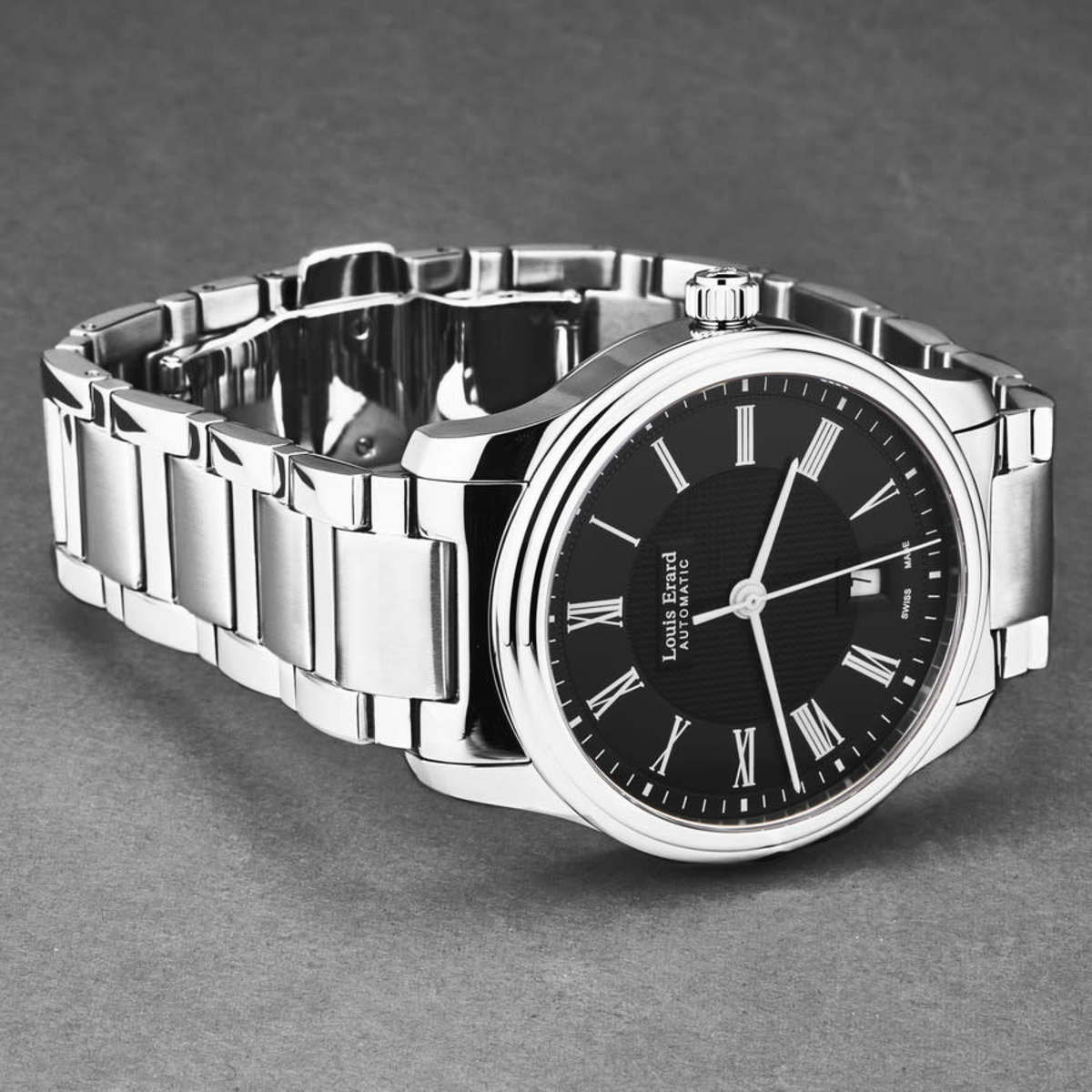 Louis Erard Heritage Automatic Diamond White Dial Ladies Watch