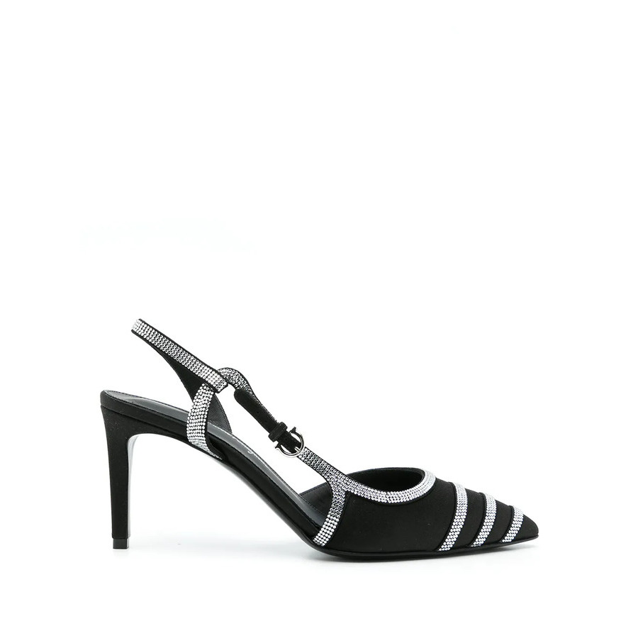 Ferragamo Womens Black Pumps Heels