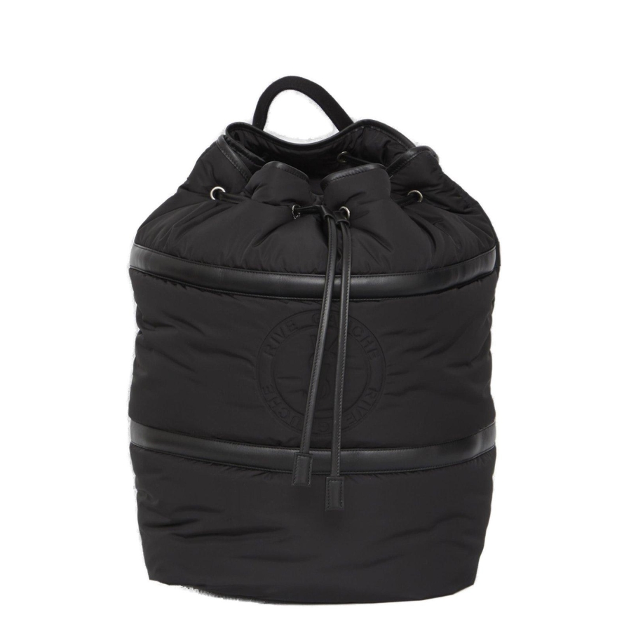 Saint Laurent Black Econyl Rive Gauche Sling Bag