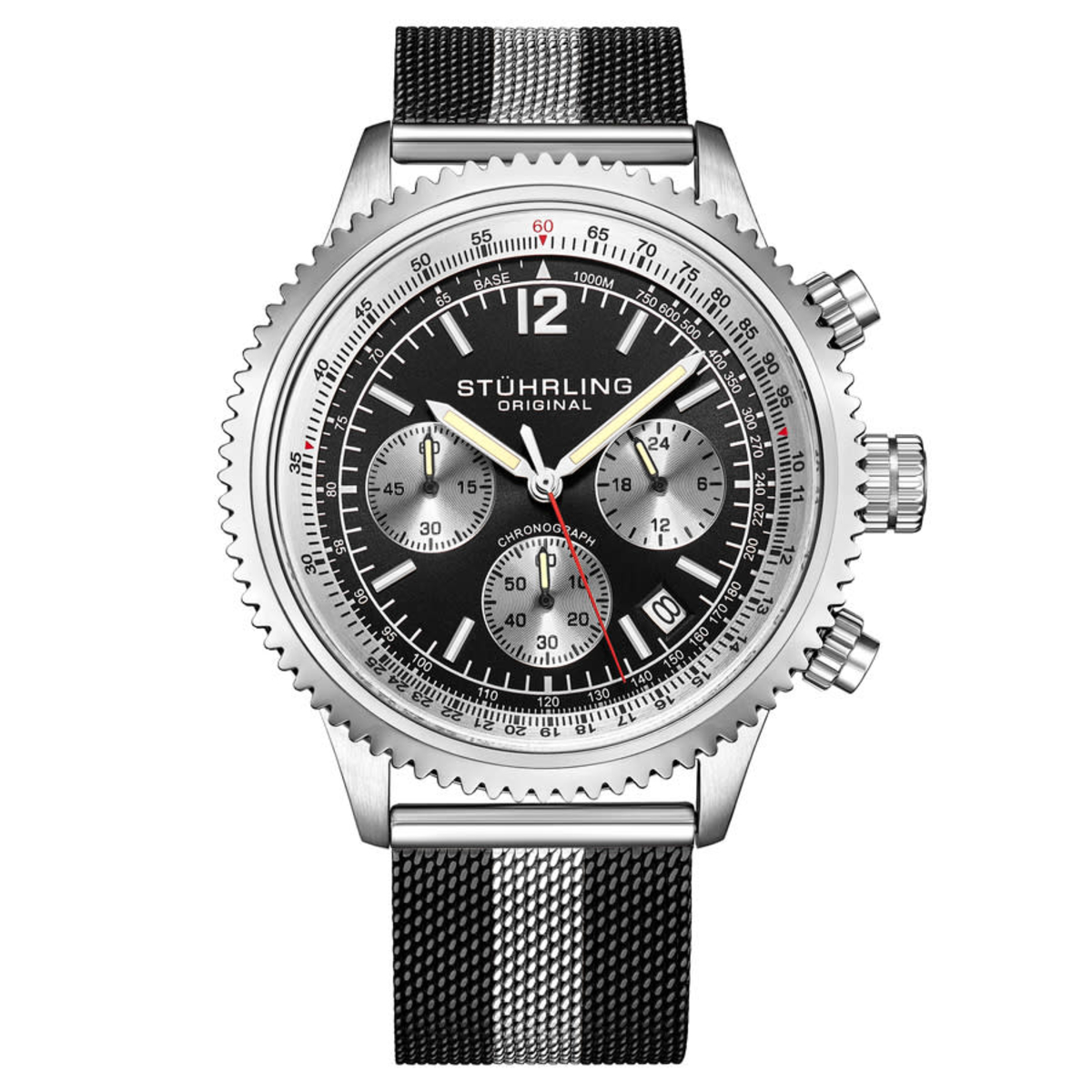Stuhrling chronograph hot sale