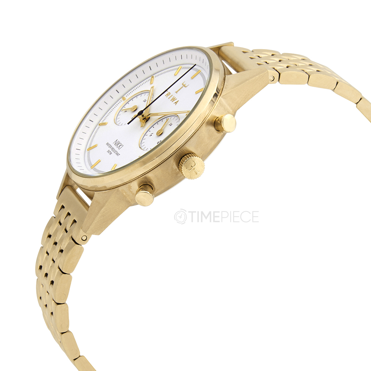 Triwa Ivory Nikki Chronograph Quartz White Dial Ladies Watch