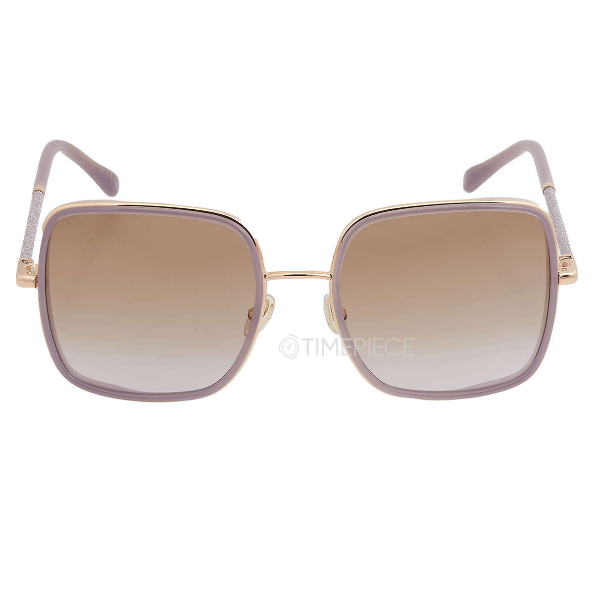 Jimmy Choo Brown Gradient Purple Square Ladies Sunglasses JAYLA/S 0BSU