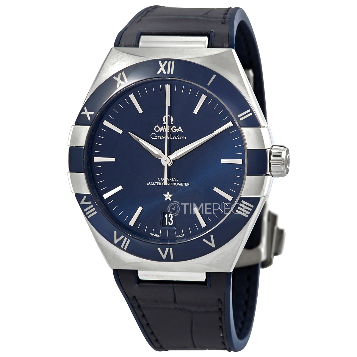 Omega Constellation Automatic Chronometer Blue Dial Mens Watch 131.33 ...