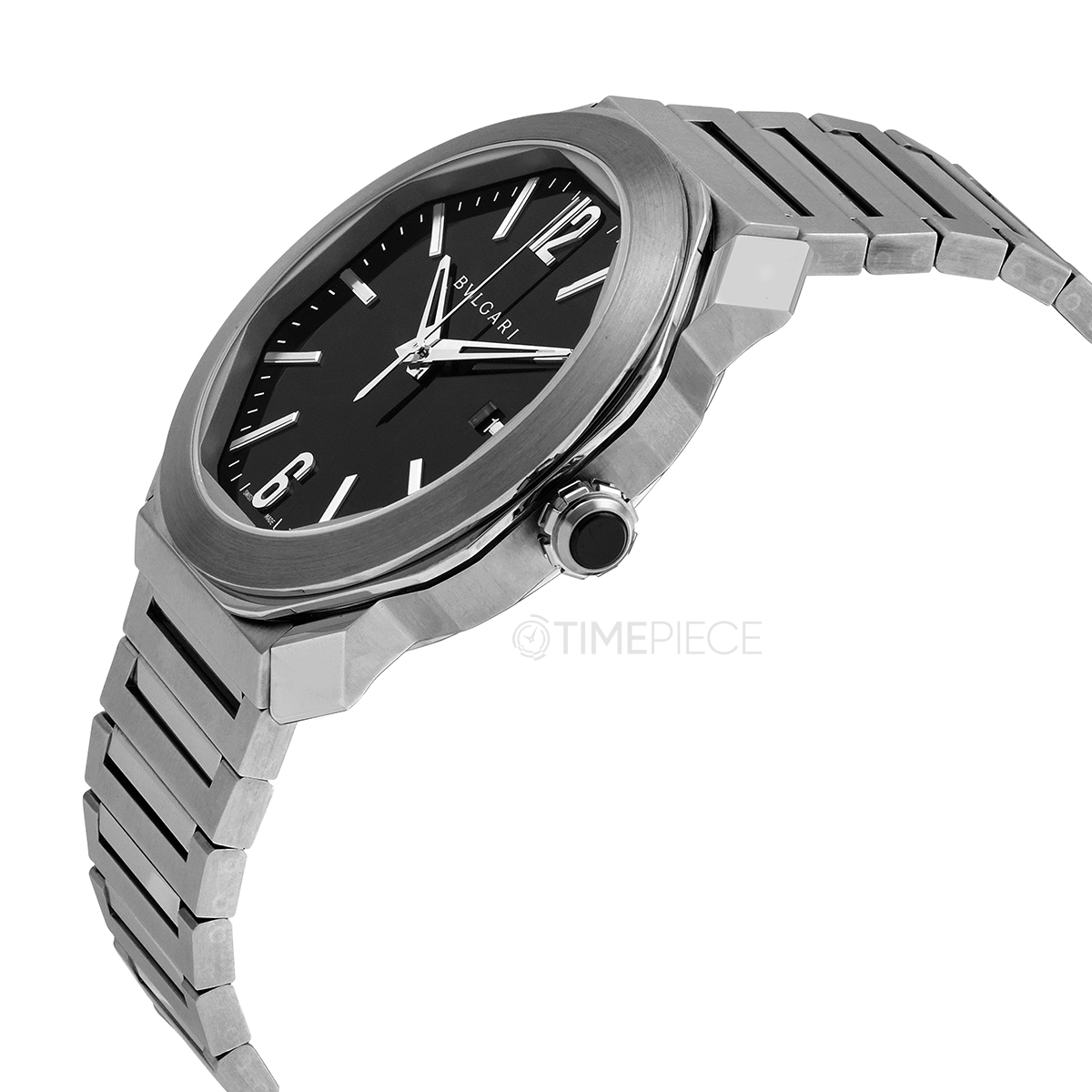 Bvlgari Octo Automatic Black Dial Mens Watch 102488 for Men