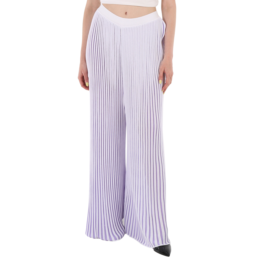 MM6 Maison Margiela Pleated Wide Leg Pants
