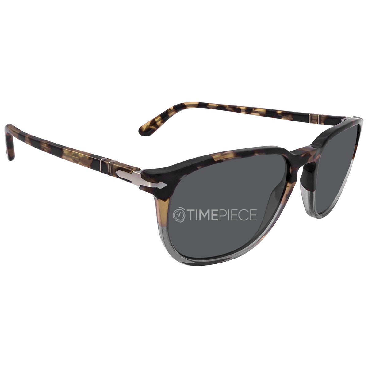 Persol Men's Square Sunglasses - Black