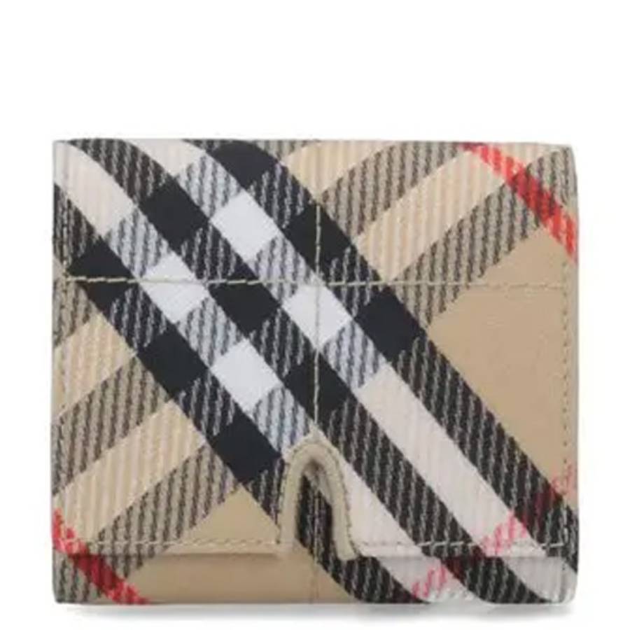 Burberry Vintage Check Trifold Wallet