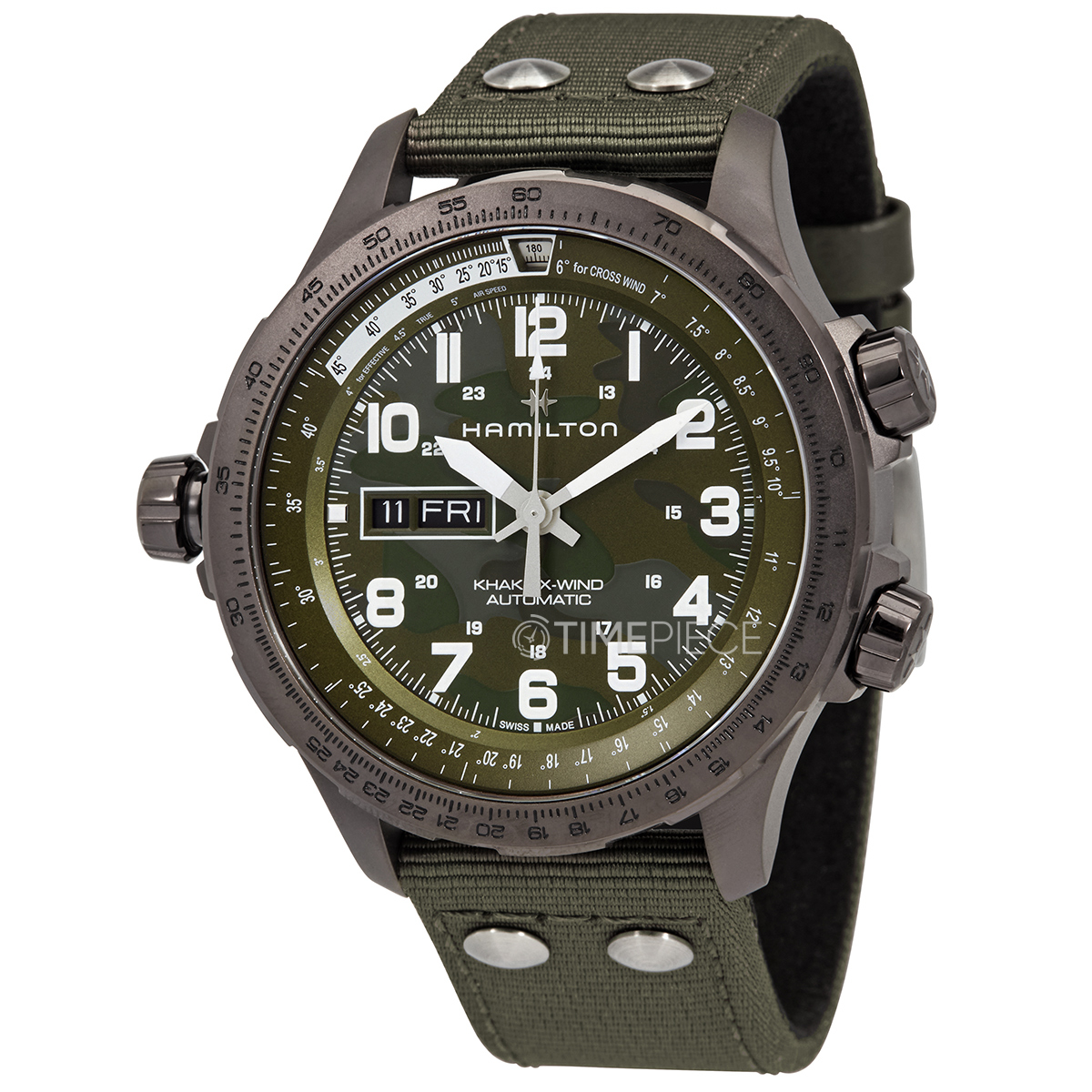 Hamilton XWind Automatic Green Dial Mens Watch H77775960
