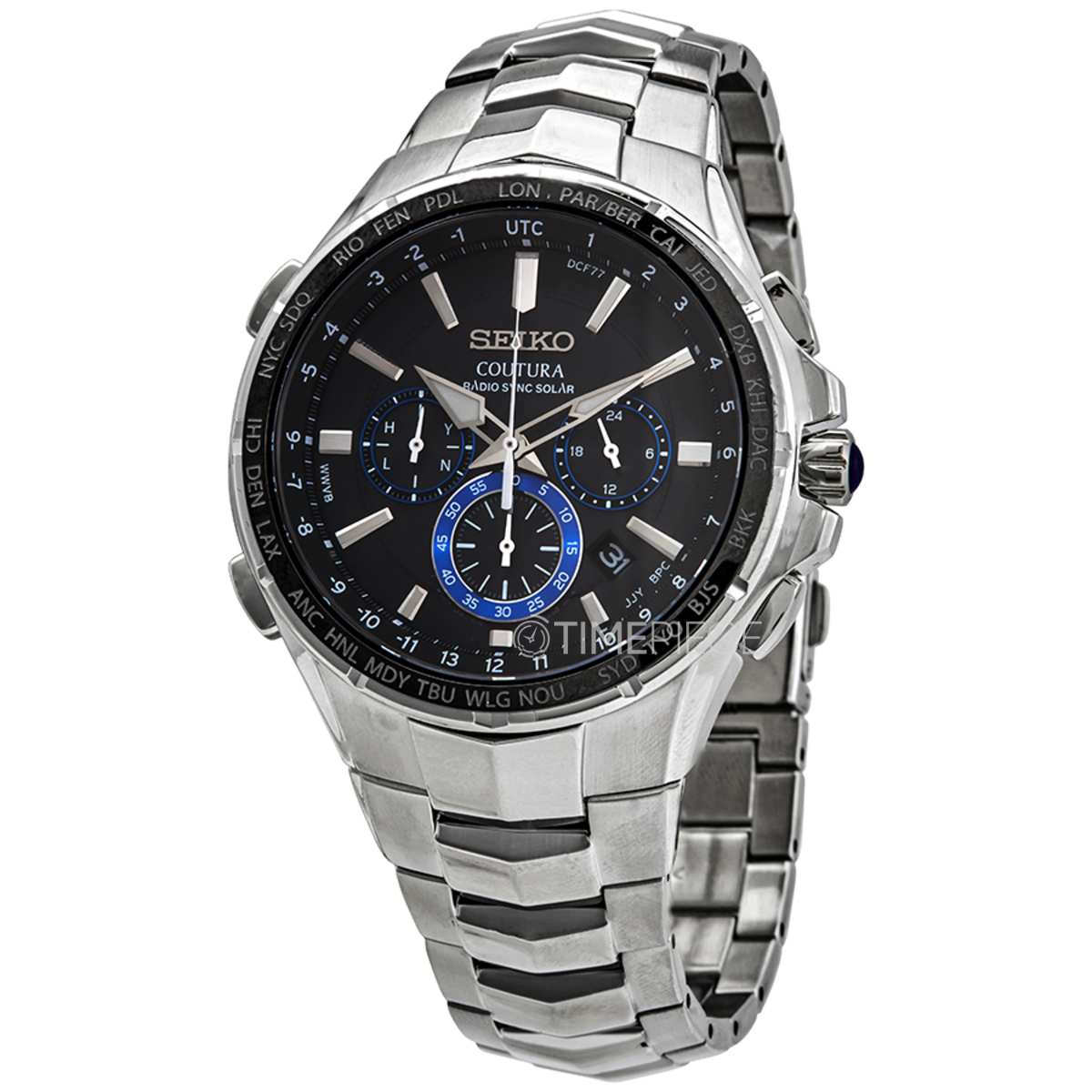 Seiko SSG009 Coutura Mens Chronograph Eco-Drive Watch