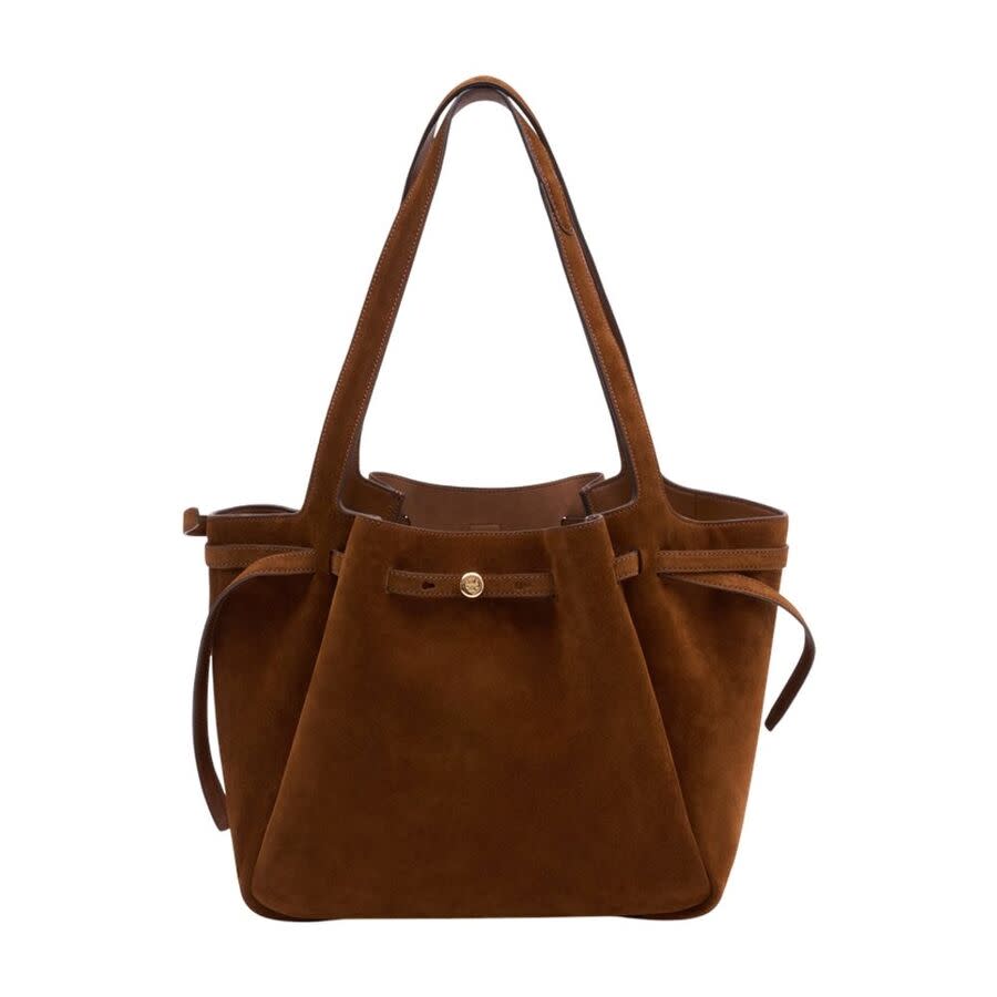 Tory Burch Romy Tote Bag  Brown
