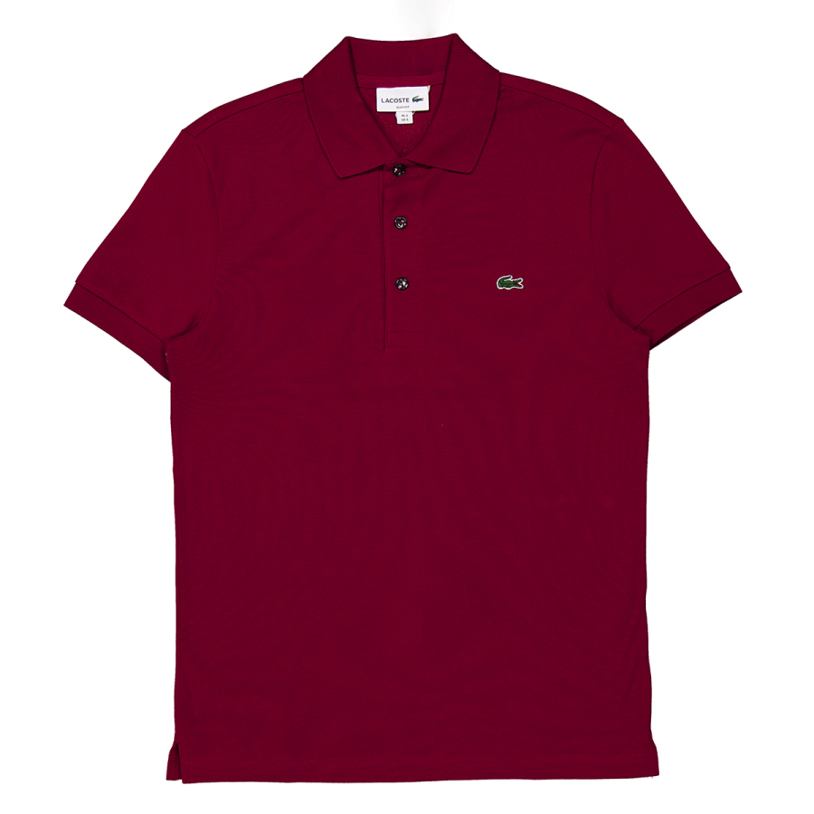 Lacoste Stretch Pique Short-Sleeve Slim Fit Polo Shirt