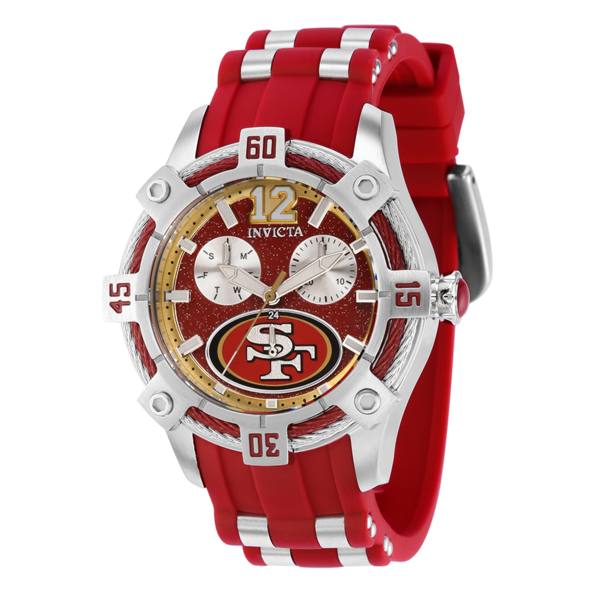 Invicta NFL San Francisco 49ers Red Dial Ladies Watch 35789