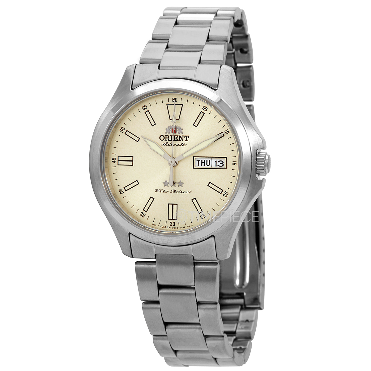 Orient Tristar Automatic Champagne Dial Mens Watch RA AB0F11 G