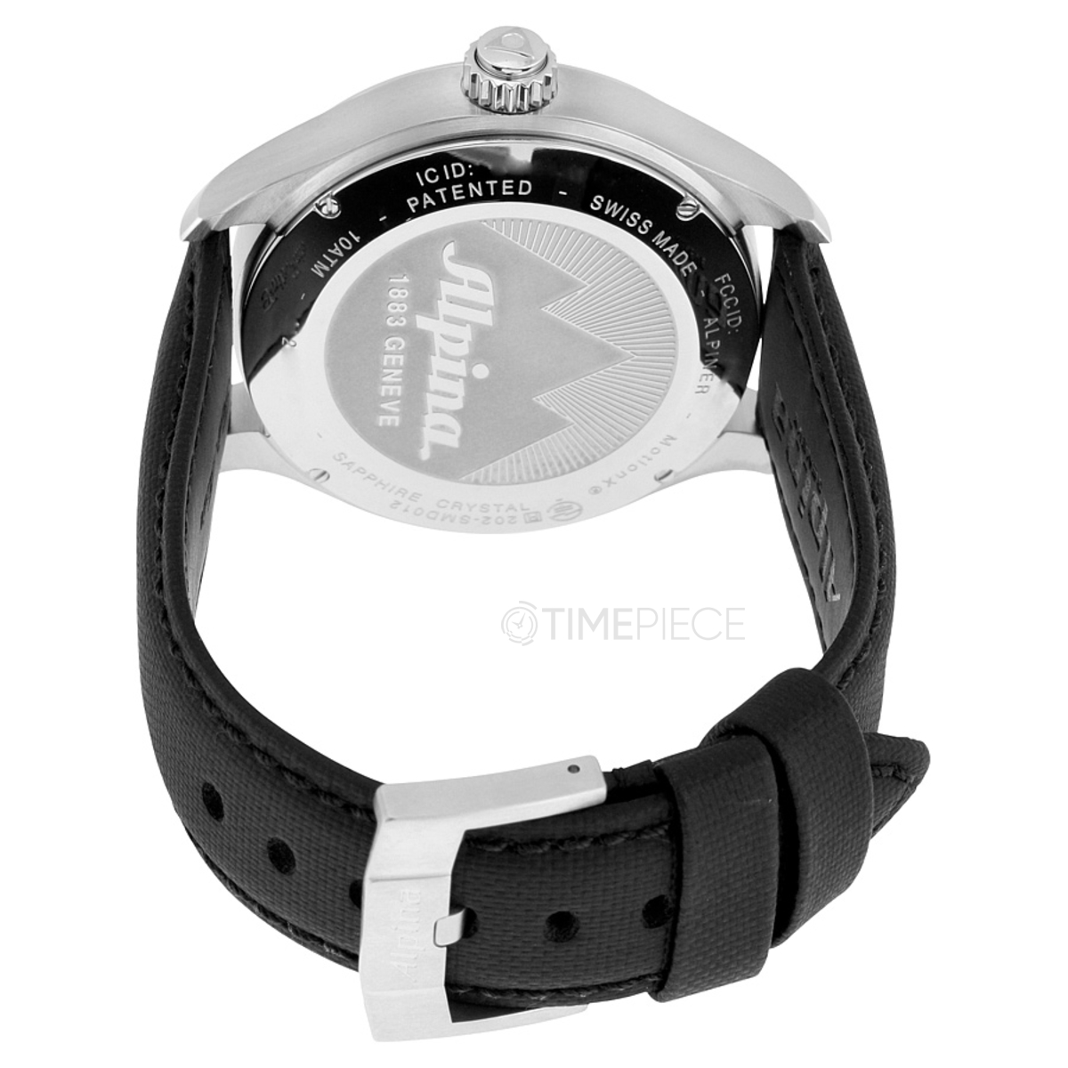 Alpina Horological Smartwatch Black Dial Mens Watch AL 285BS5AQ6