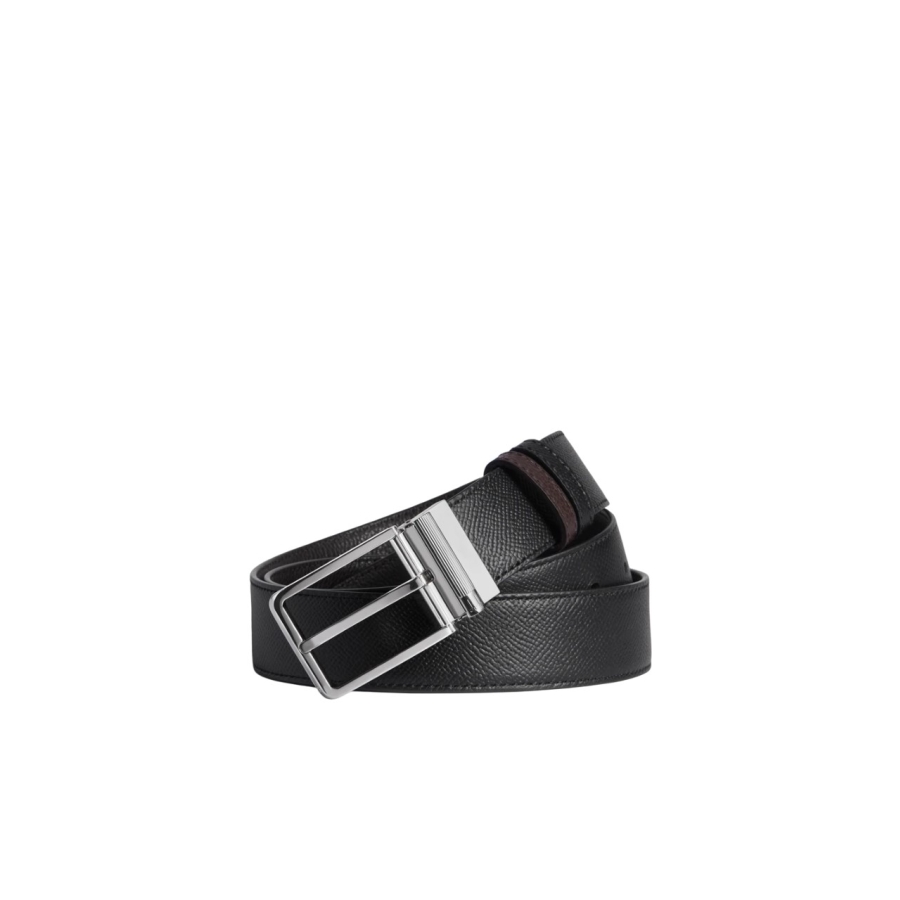 Dunhill Roller Buckle Reversible Leather Belt