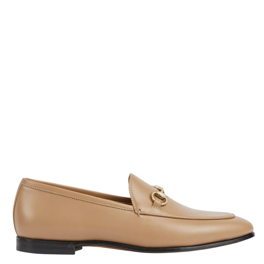 Gucci Jordaan Horsebit Leather Loafers