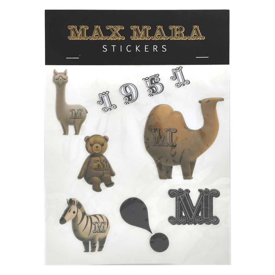 Max Mara Printed Sticker Set