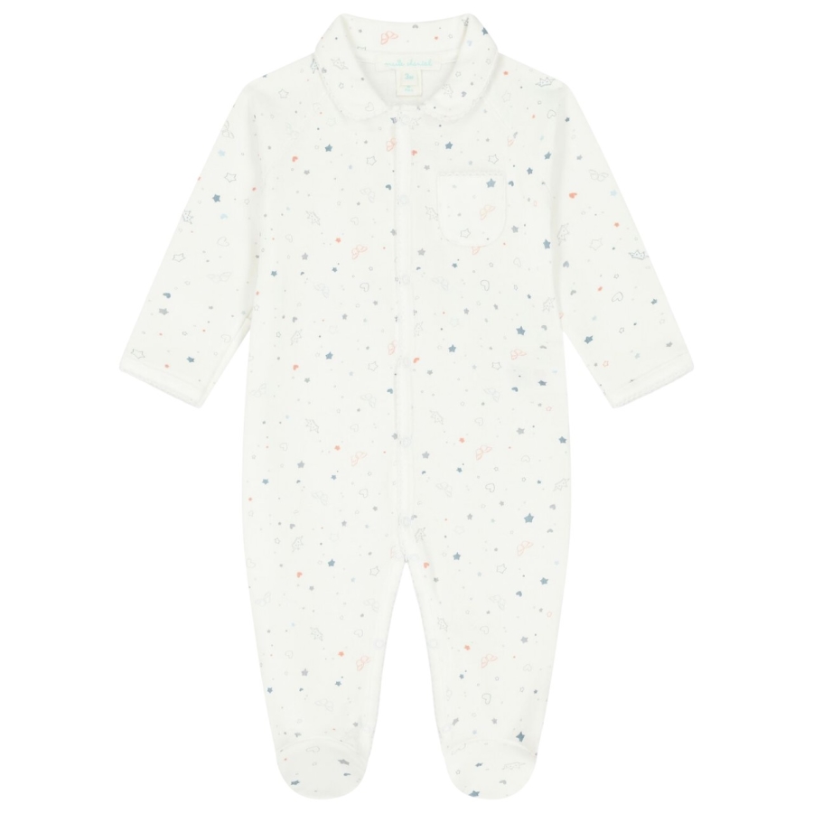 Marie Chantal All Over Print Babygrow