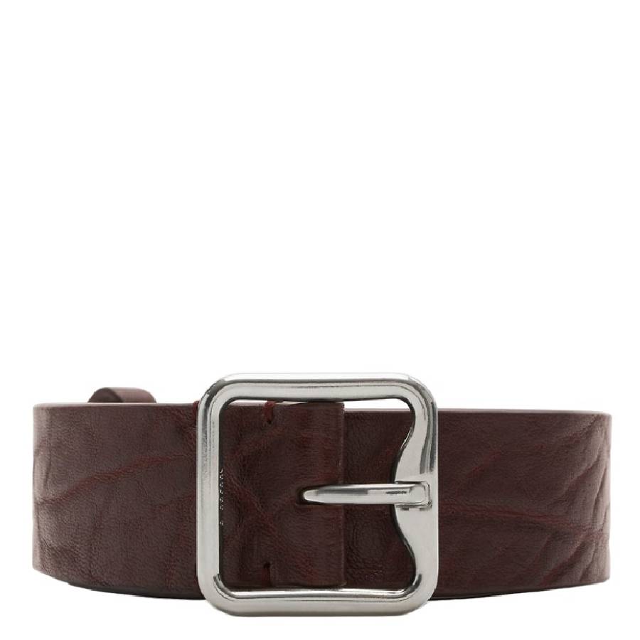 Burberry B-Buckle Leather Belt