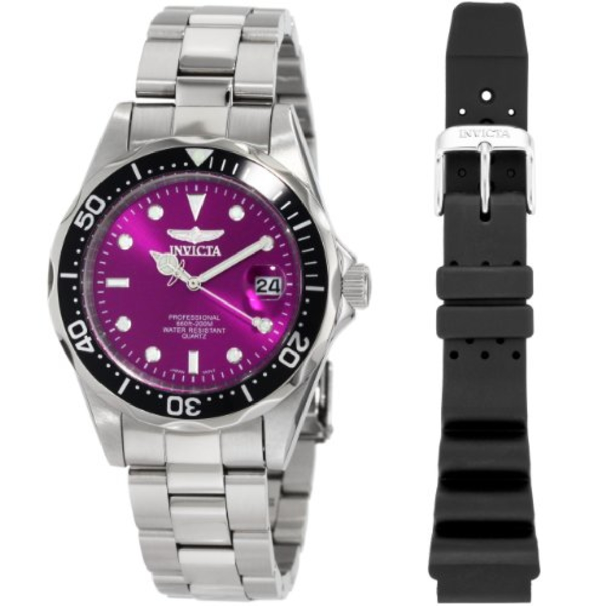Invicta purple deals face watch