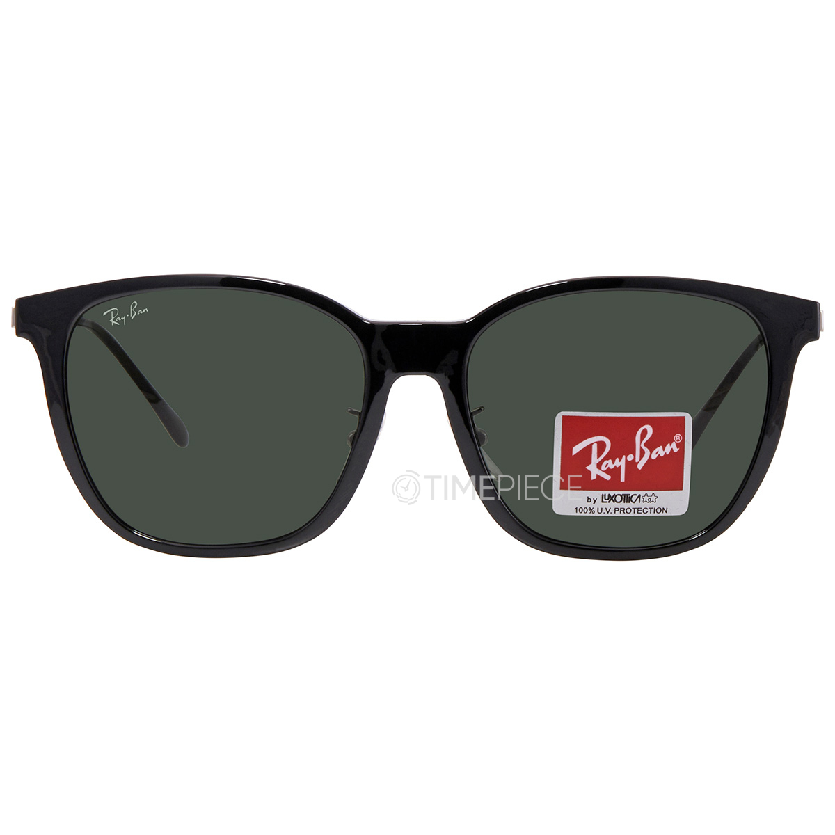 Ray Ban Green Square Unisex Sunglasses 0RB4333D 629271 55