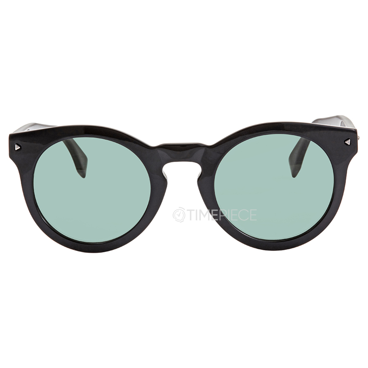 Fendi Green Round Mens Sunglasses FF 0214/S 807/QT 48