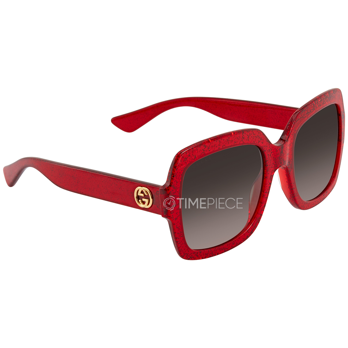 Gucci Brown Square Ladies Sunglasses GG0036S 005 54