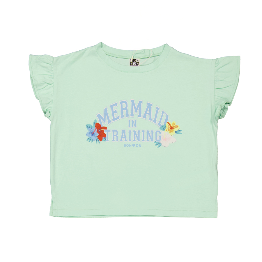 Bonton Kids Lolita Mermaid Cotton T-shirt