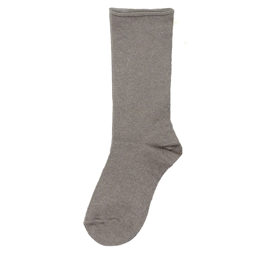 Brunello Cucinelli Wotaupe Wool Silk Socks