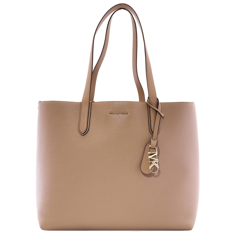 Michael Kors Eliza Calf Leather Reversible Tote Bag