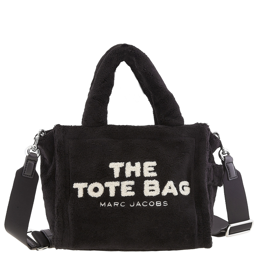Marc Jacobs The Small Terry Tote Bag In Black
