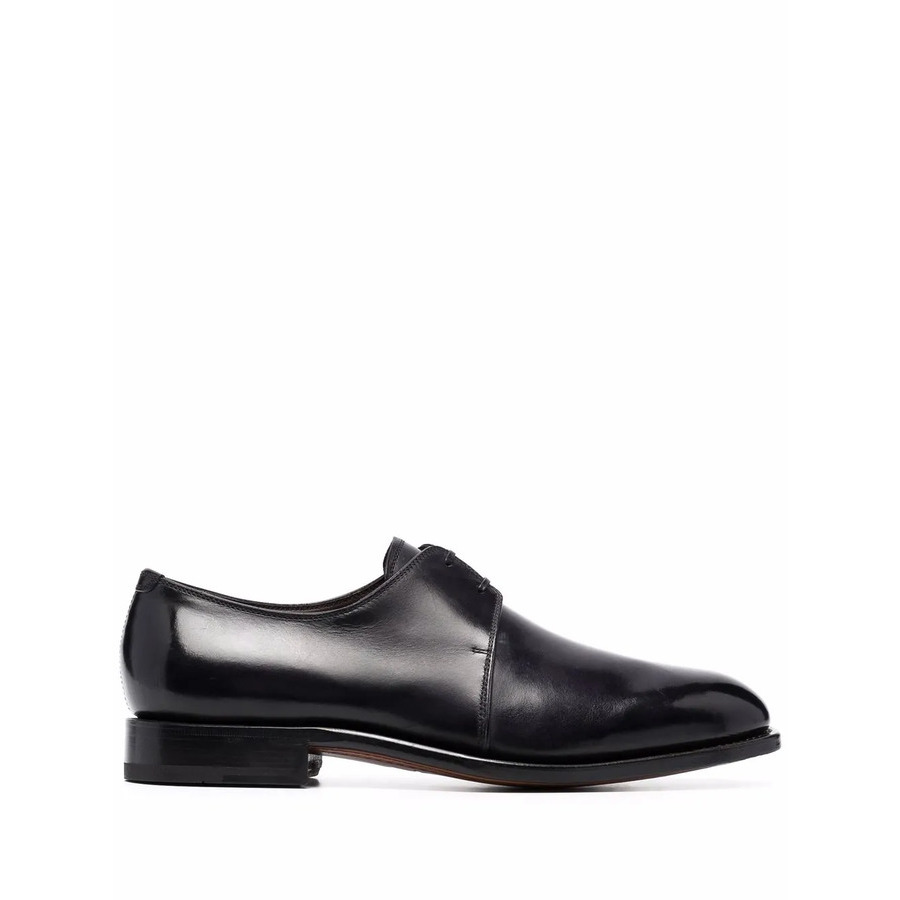 Ferragamo Mens Black Derby Oxfords & Derbys