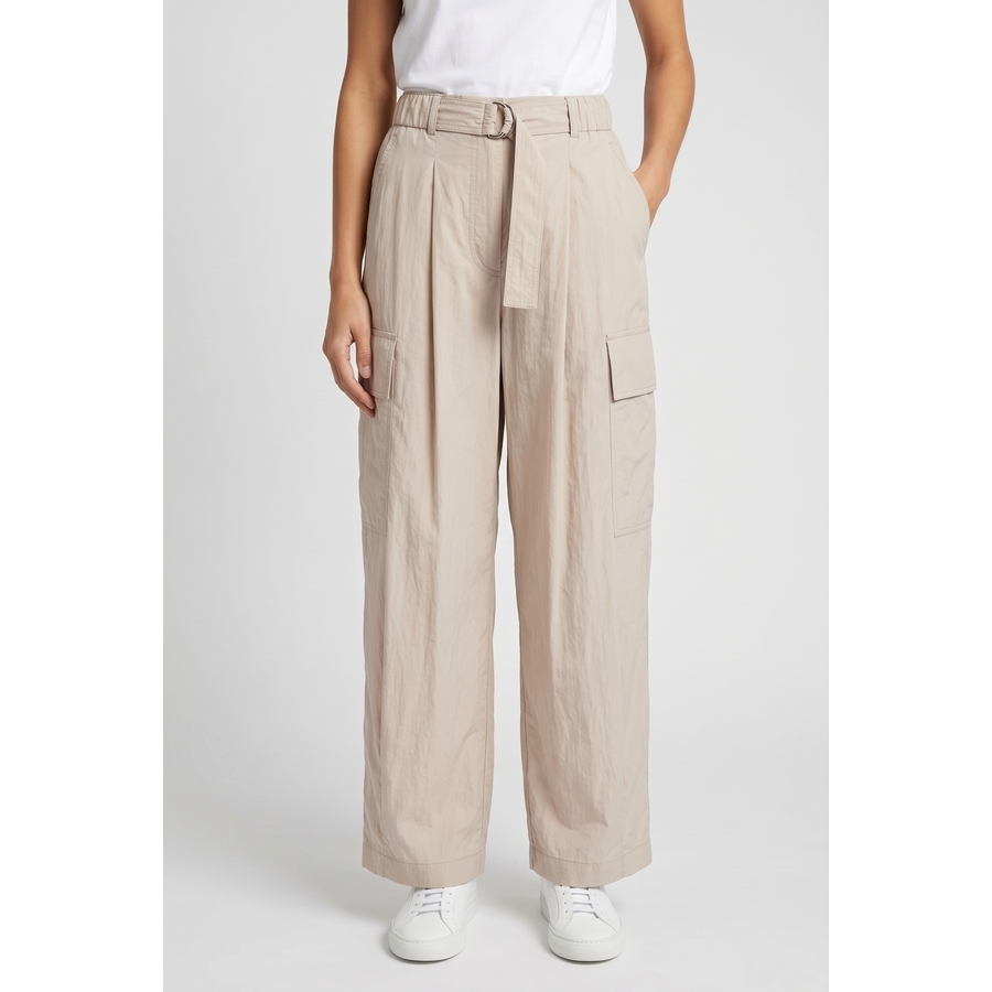 Brunello Cucinelli Woostrica Belted Wide Leg Trousers