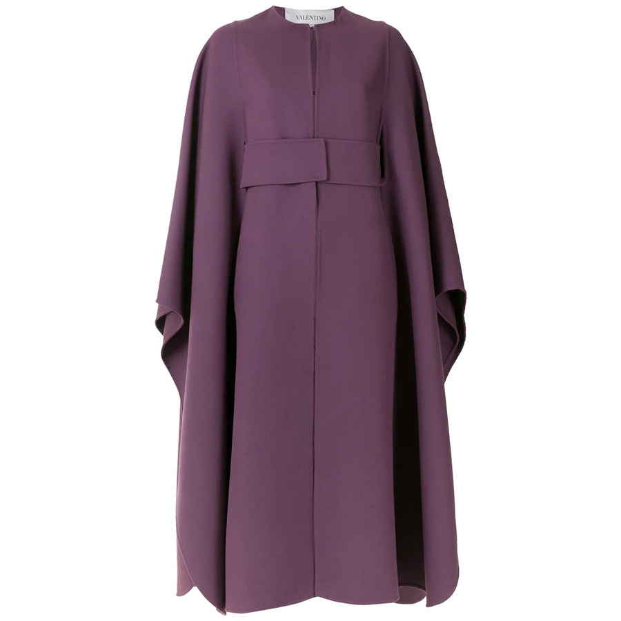 Valentino Garavani Draped Mid-Length Cape