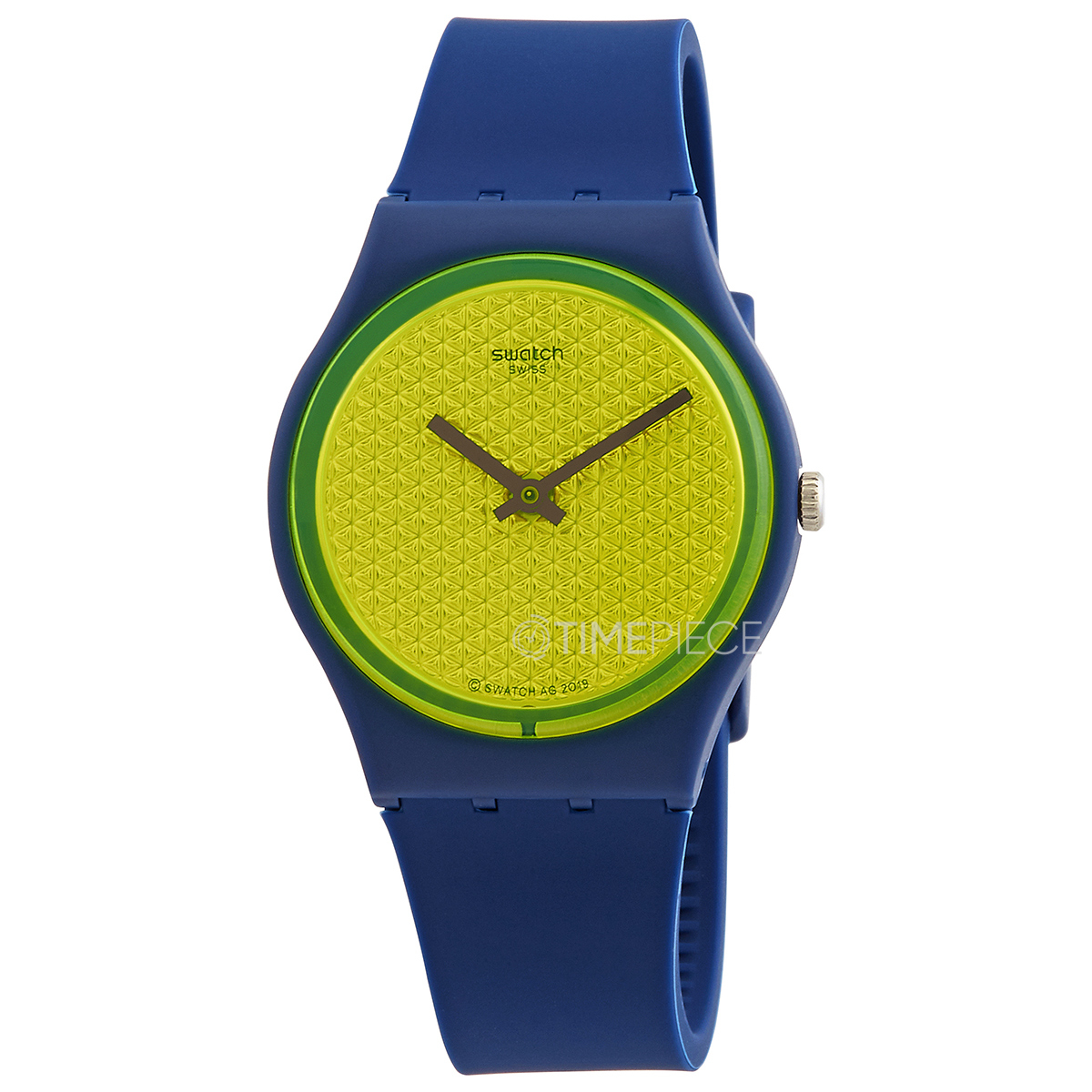 Swatch Urbaholic YellowPusher Quartz Yellow Dial Unisex Watch GN266