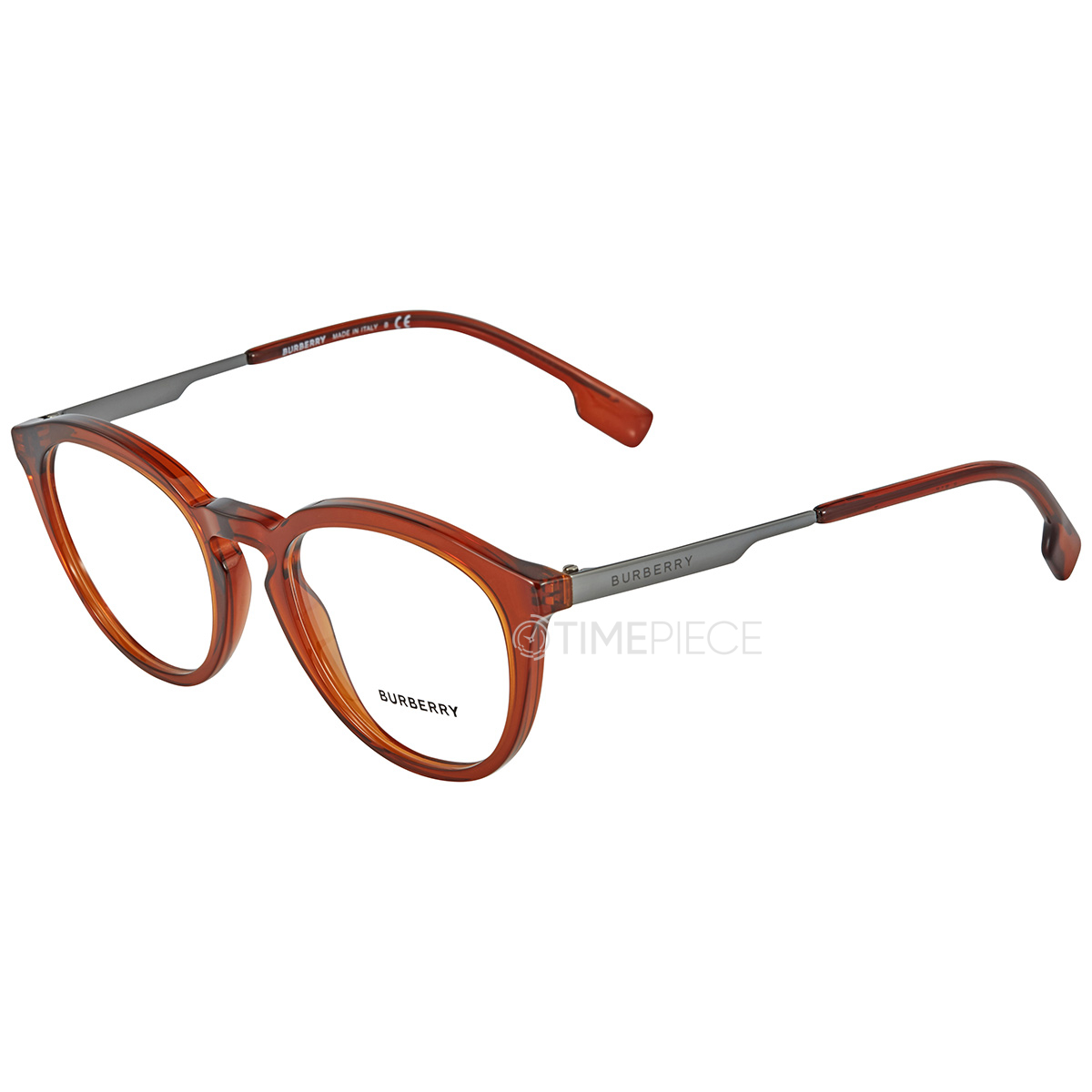 Burberry Mens Brown Oval Eyeglass Frames BE2321384651