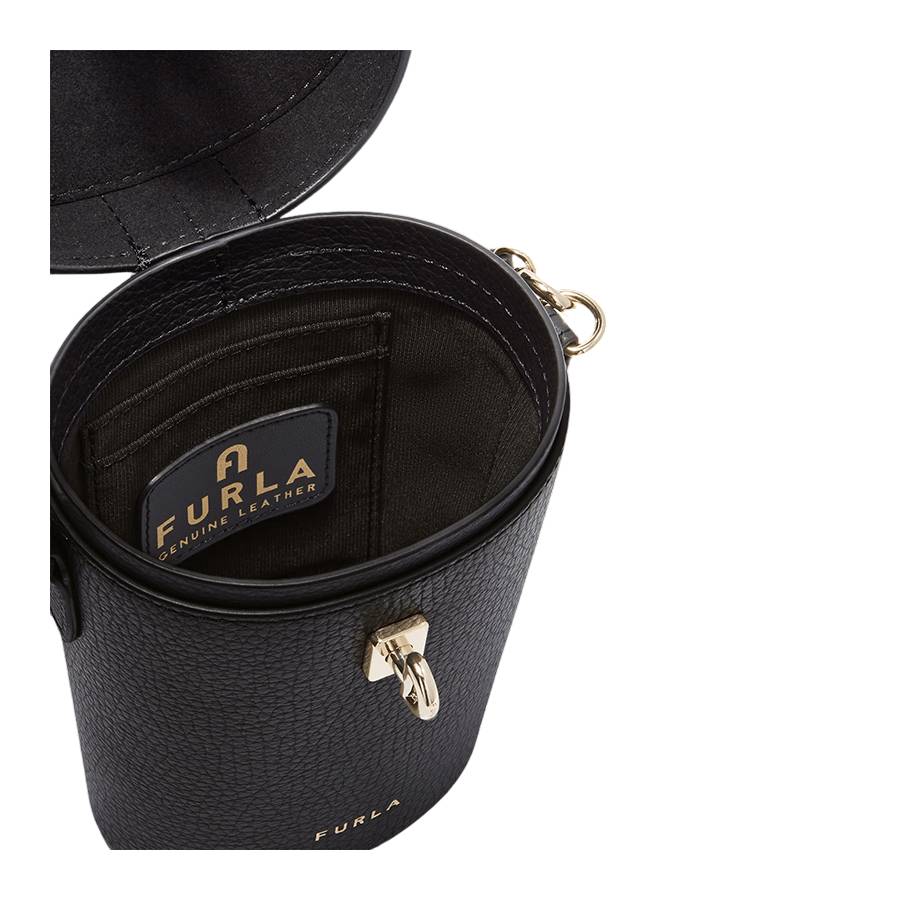Furla Mini Bucket Leather Bag