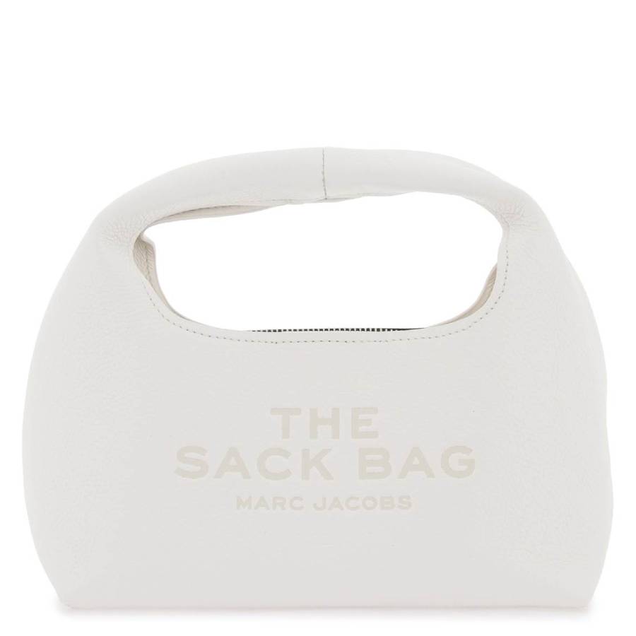 MARC JACOBS Marc Jacobs The Mini Sack Bag in White