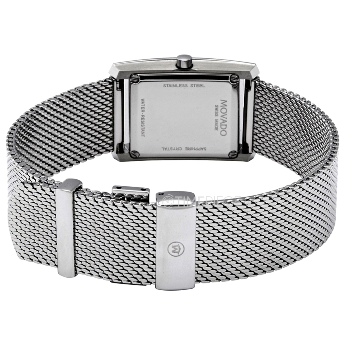 Movado La Nouvelle Black Dial Ladies Diamond Watch 0607190